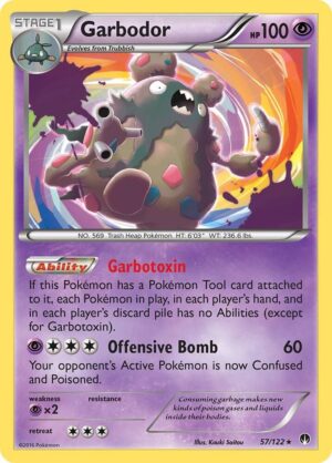 Garbodor - XY - BREAKpoint (BKP) Holofoil