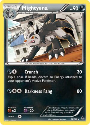 Mightyena - XY - Phantom Forces (PHF)