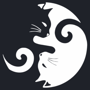 Yin Yang Cats